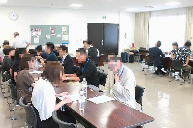 埼玉自衛隊ふれあいの会パーティー風景