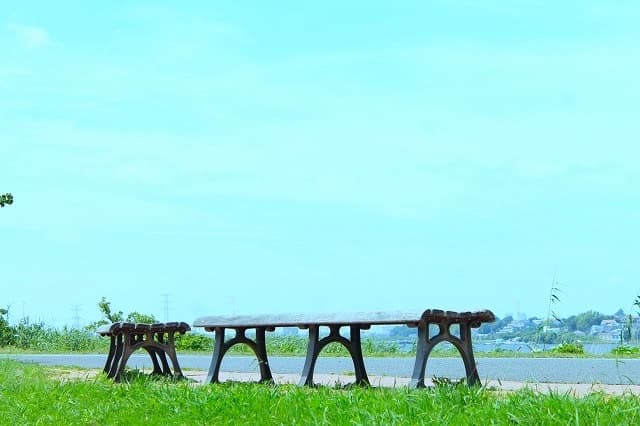 千葉県我孫子市 手賀沼の風景